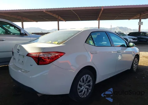 2018 Toyota Corolla Le from USA, damaged, VIN 2T1BURHE0JC052608